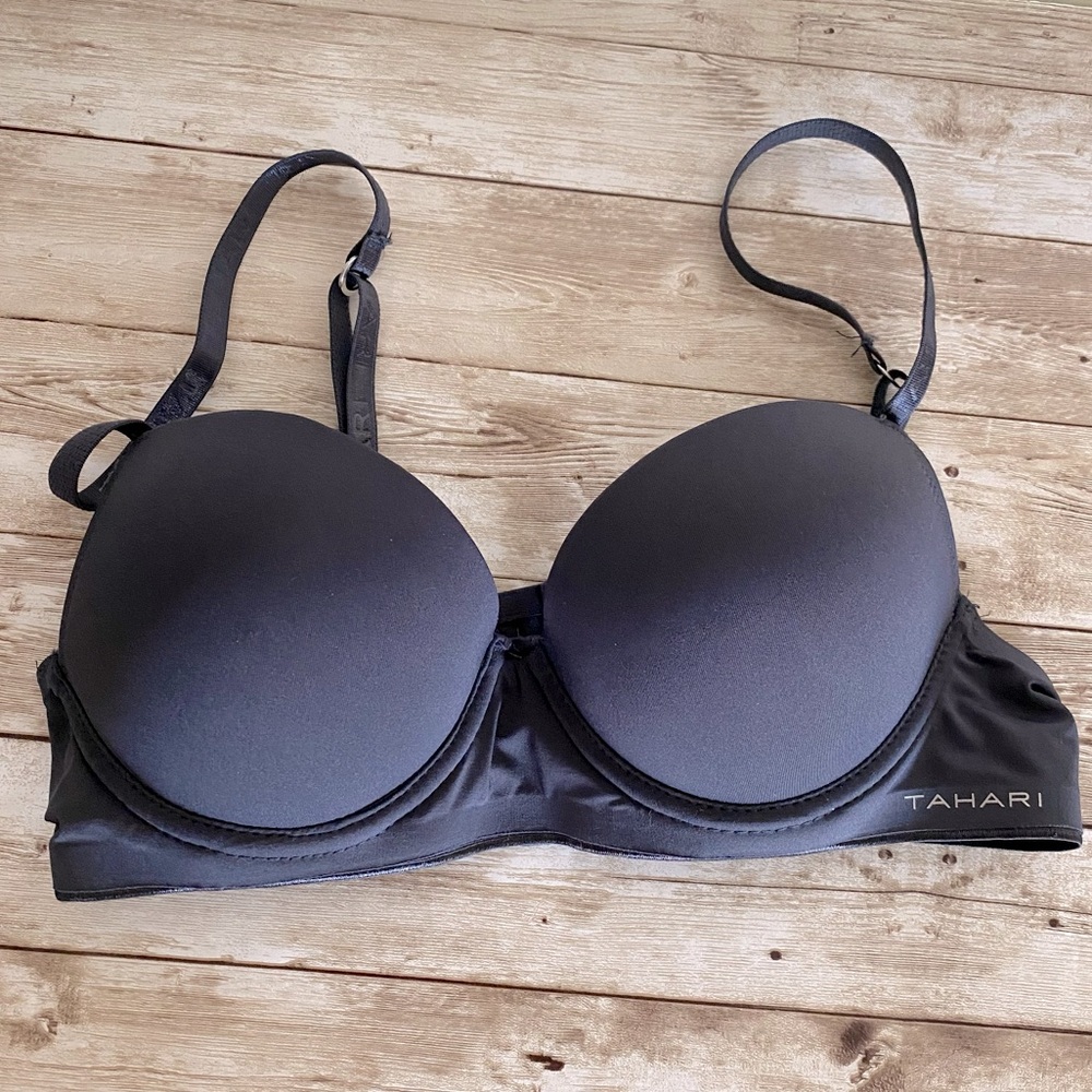 Tahari Navy push up bra 34B